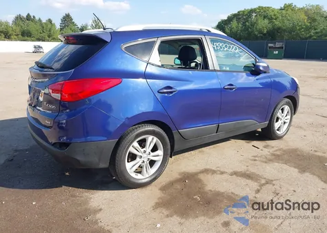 2012 Hyundai Tucson Gls from USA, damaged, VIN KM8JUCAC9CU490370